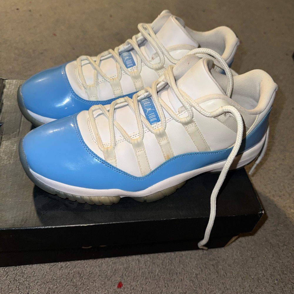 Adult Blue and White Sneakers